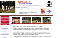 Desktop Screenshot of learnarchery.com